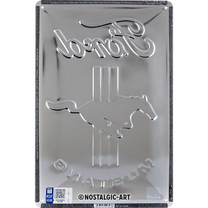 Blechschild Ford Pferd 3